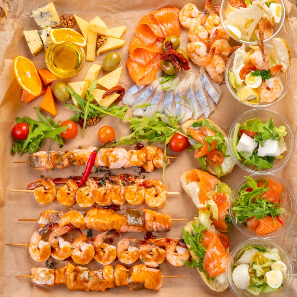 Организация фуршета с доставкой в Екатеринбурге и Свердловской области